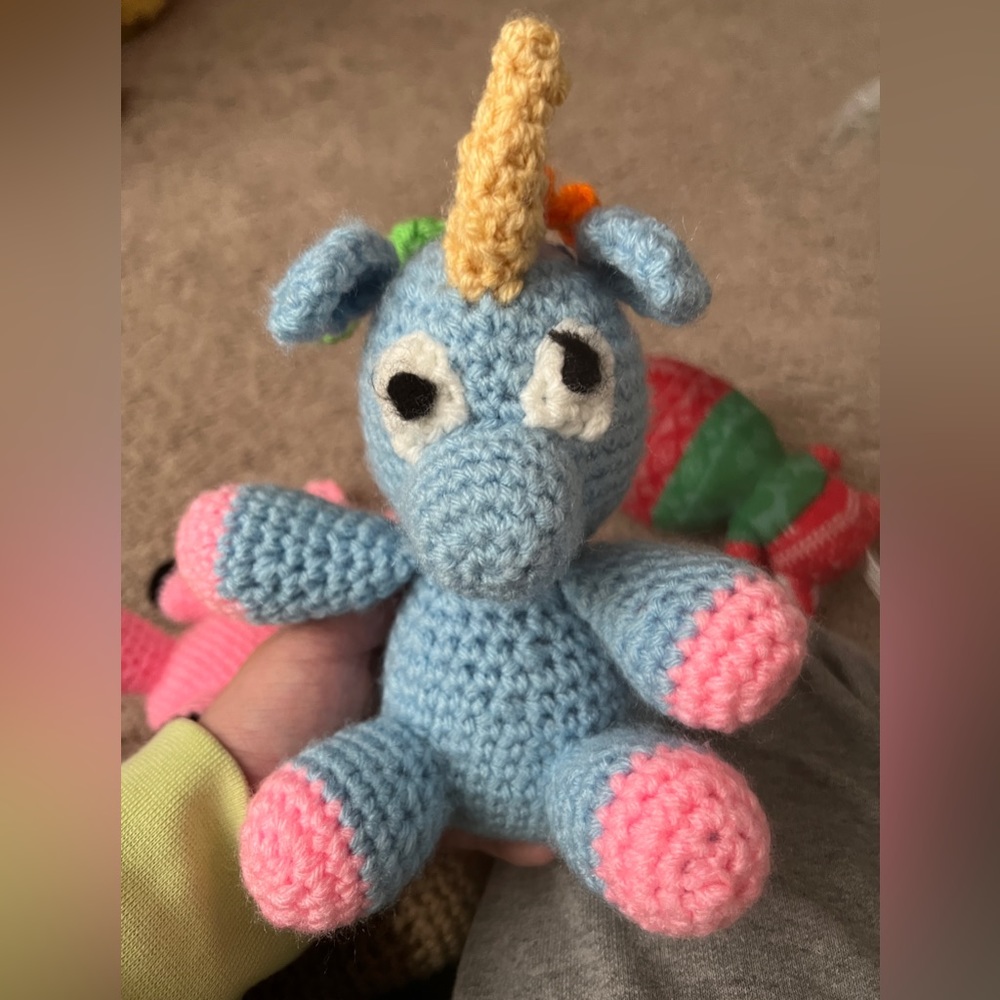 Crochet unicorn